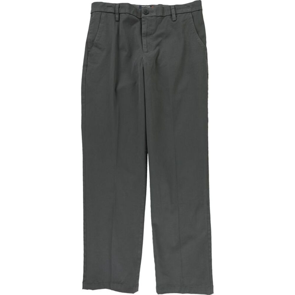 Dockers Mens Workday Classic-Fit Smart 360 FLEX Straight Classic Khakis Casua...